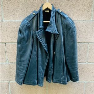 Vintage 1980s Versace Leather Jacket